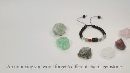 12 Zodiac Sign Crystal Bracelet Gift Set