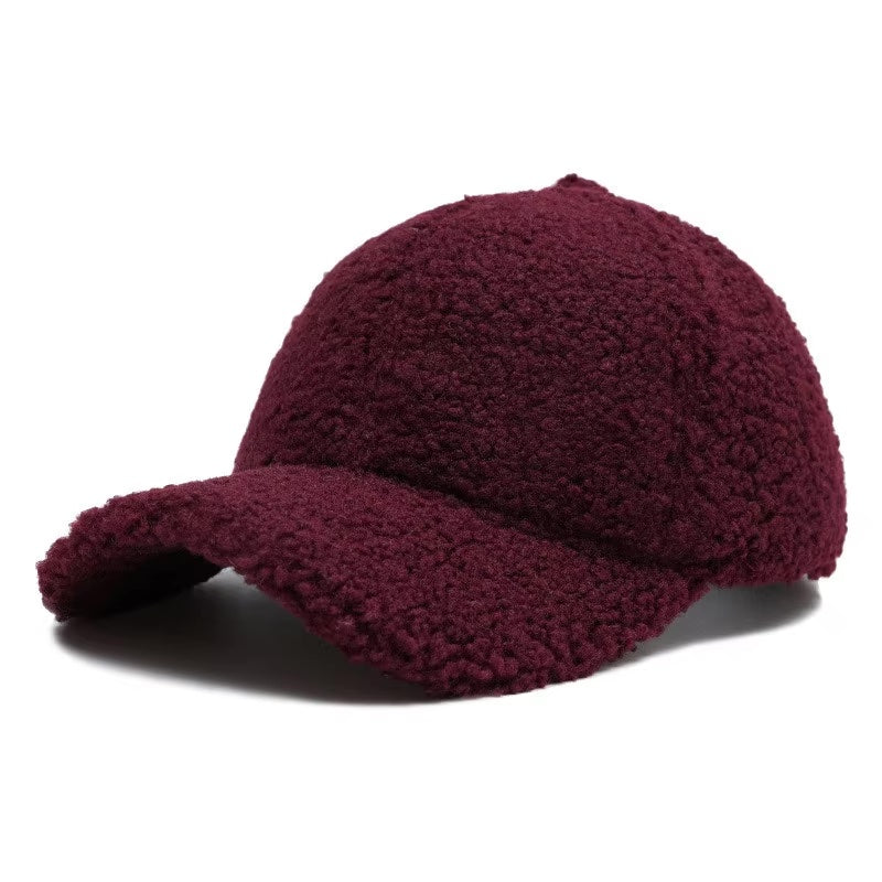 Plush Baseball Cap